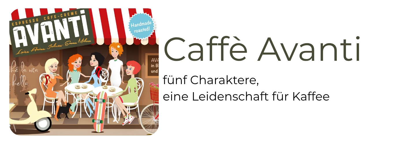 Caffè Avanti Kaffeebohnen kaufen – Julietta, Anina, Luisa, Emma & Milena bei EspressoMarket