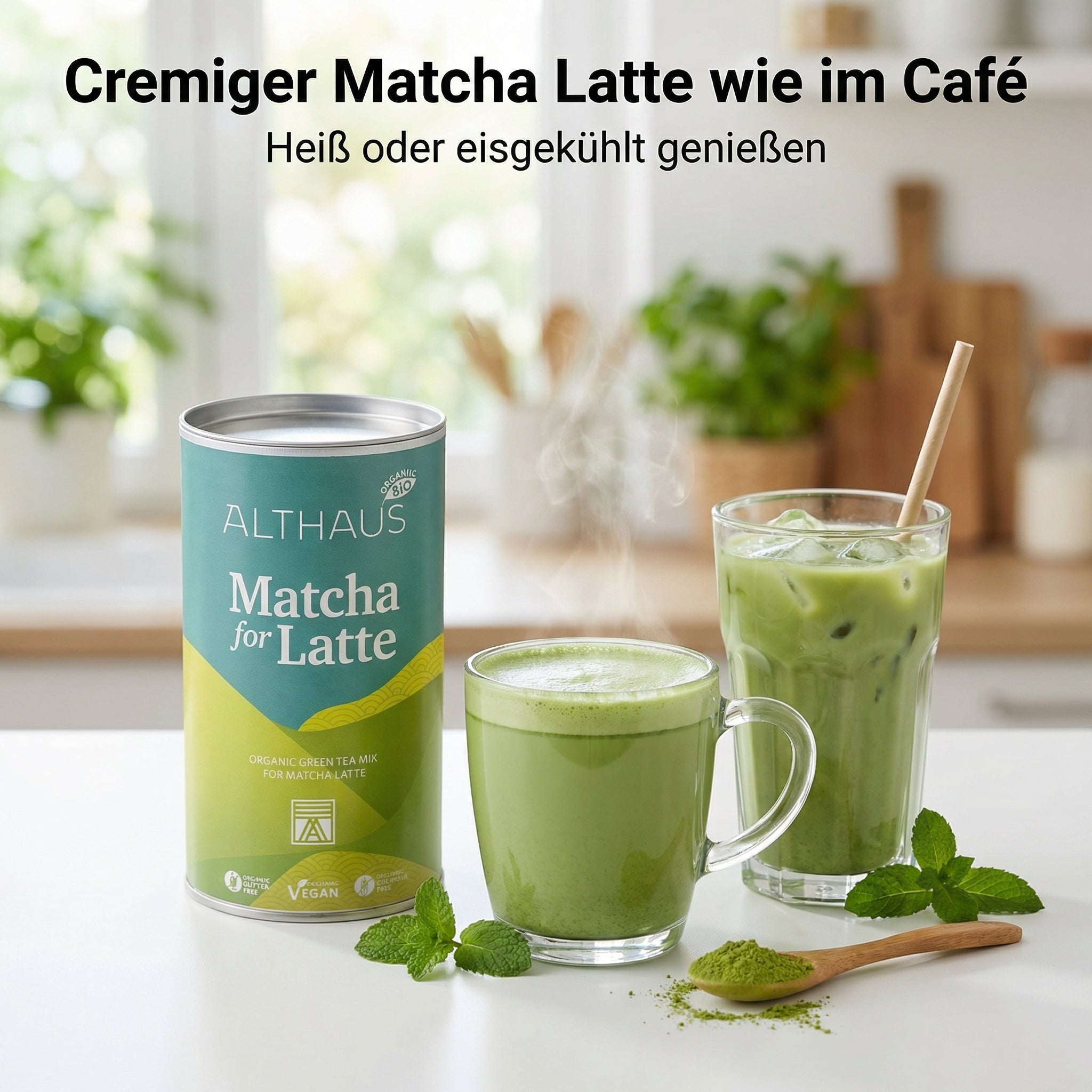 Althaus Bio - Matcha For Latte - 400g
