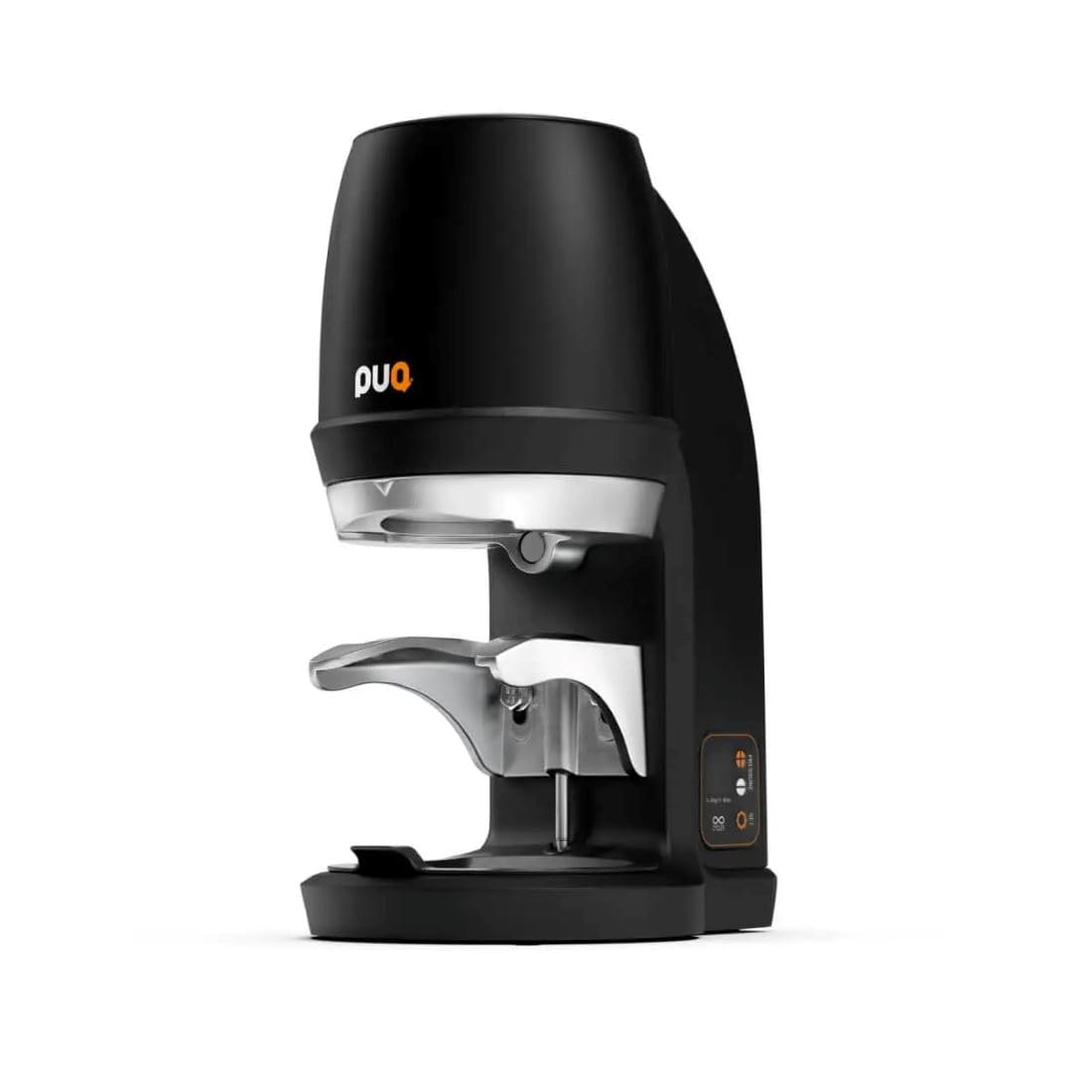 Avanti PUQ Press Q Elektrische Tamperstation Gen 6, Automatischer Espresso Tamper mit 5 Tampprofilen, 58mm Siebträger, Einstellbarer Pressdruck 5-30kg, Schwarz