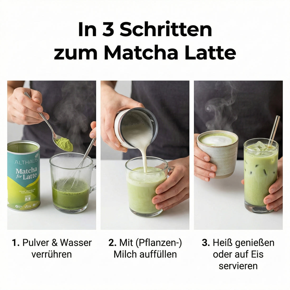 Althaus Bio - Matcha For Latte - 400g