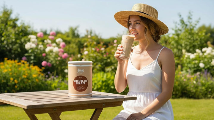 Fonte Vegan Chocolate Frappé, Handcrafted Blends, 2 kg, 20% echte Schokolade, 50 Drinks