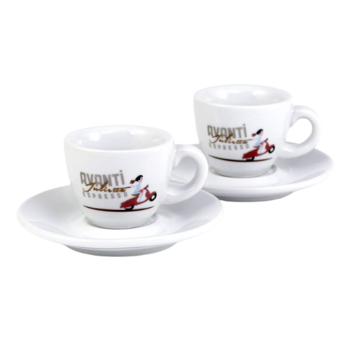 AVANTI Espressotasse JULIETTA - 2er Set inkl. Untertasse