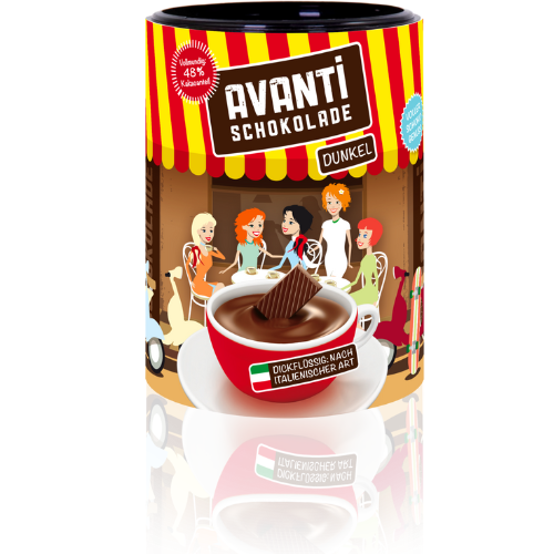 AVANTI Trinkschokolade 400g Dose - Dunkel