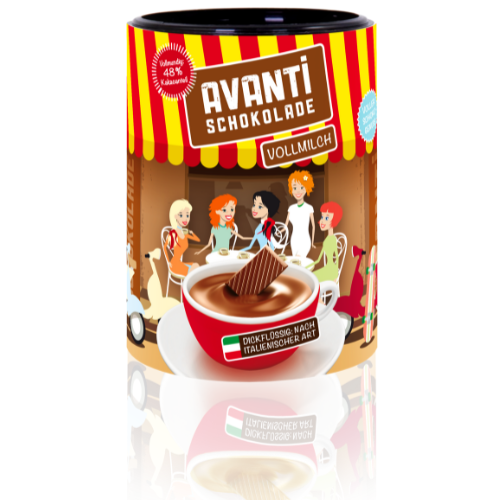 AVANTI Trinkschokolade 400g Dose - Vollmilch