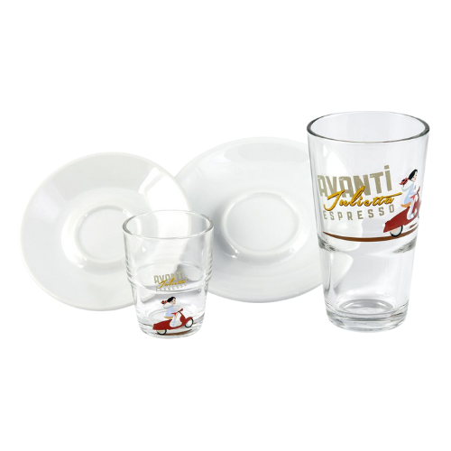 AVANTI Unterteller fr Latte-Macchiato Glas - 2 Stk