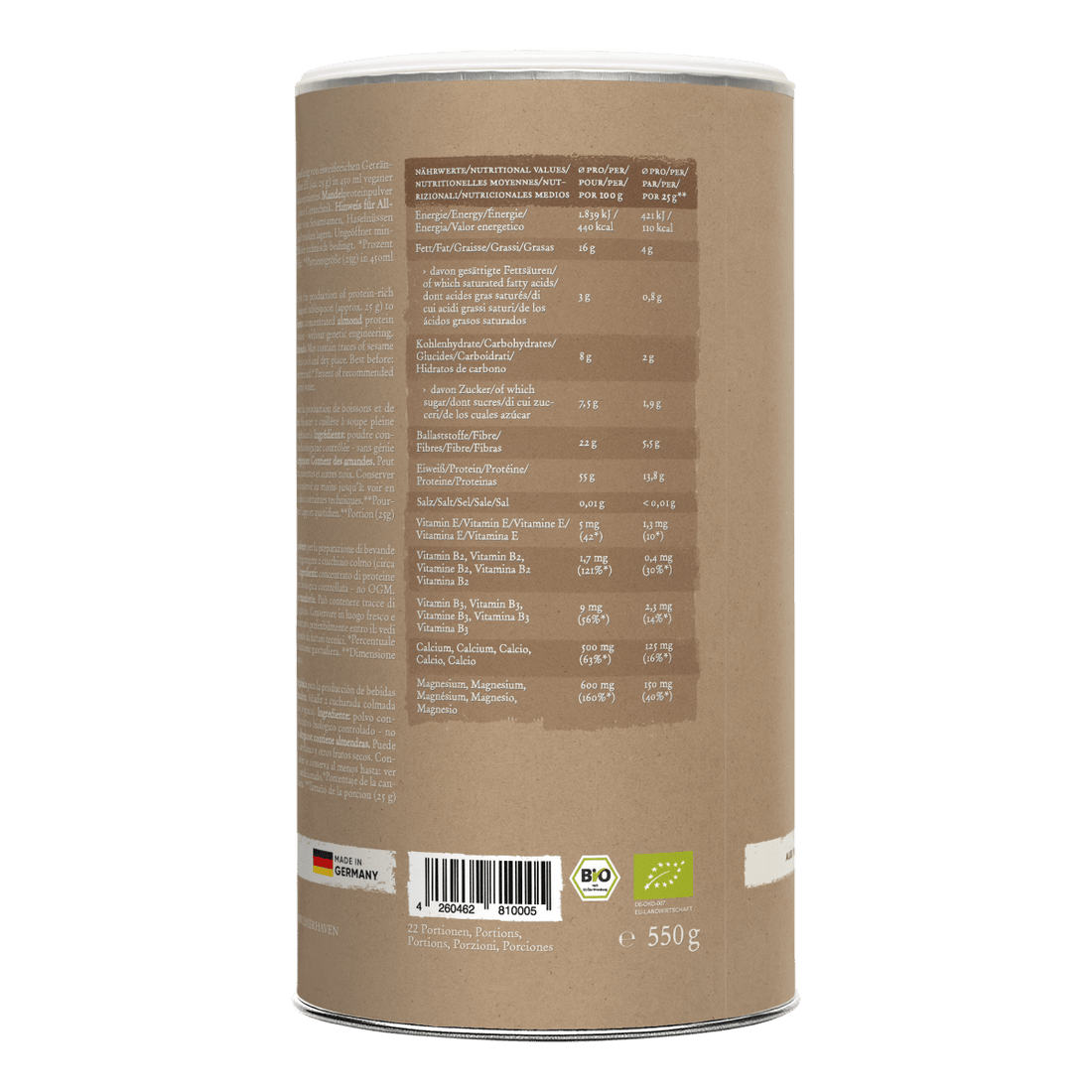 Almond Protein - Natural
