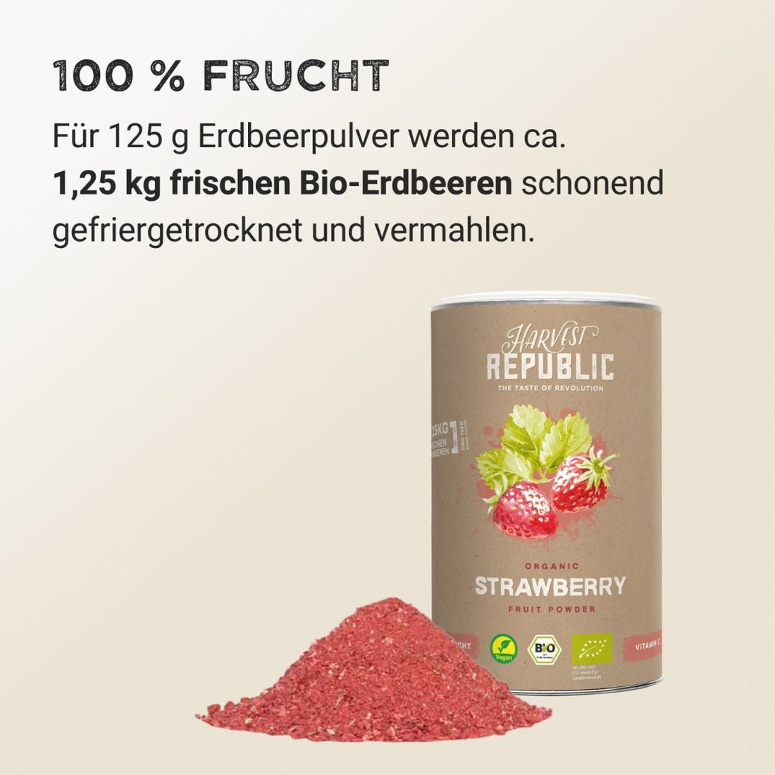 Fruit Powder - Strawberry