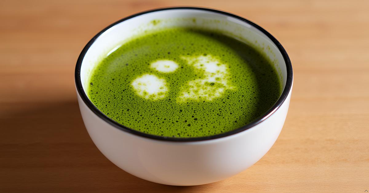 Fonte Vending Matcha, 100% Vegan, Japanischer Matcha-Teepulver für Getränkeautomaten, 1000g, 100 Portionen, Handgefertigte Mischung für Heiße und Kalte Getränke