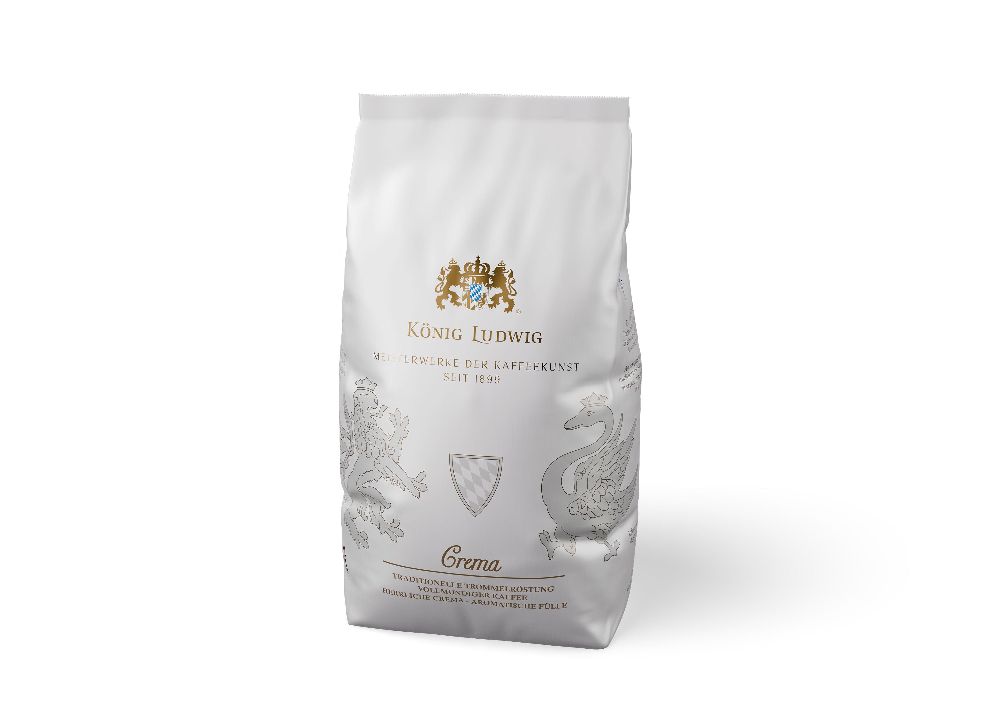 König Ludwig Crema - Meisterwerke der Kaffeekunst - 1000g
