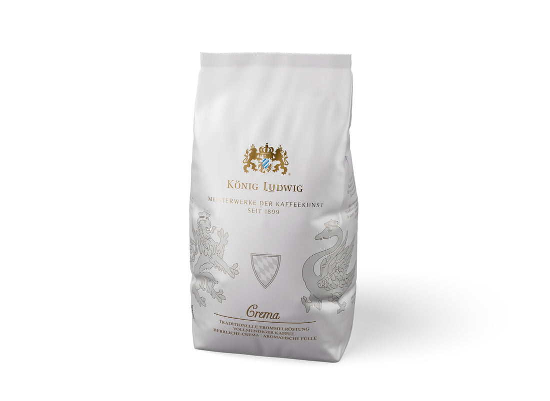 König Ludwig Crema - Meisterwerke der Kaffeekunst - 1000g