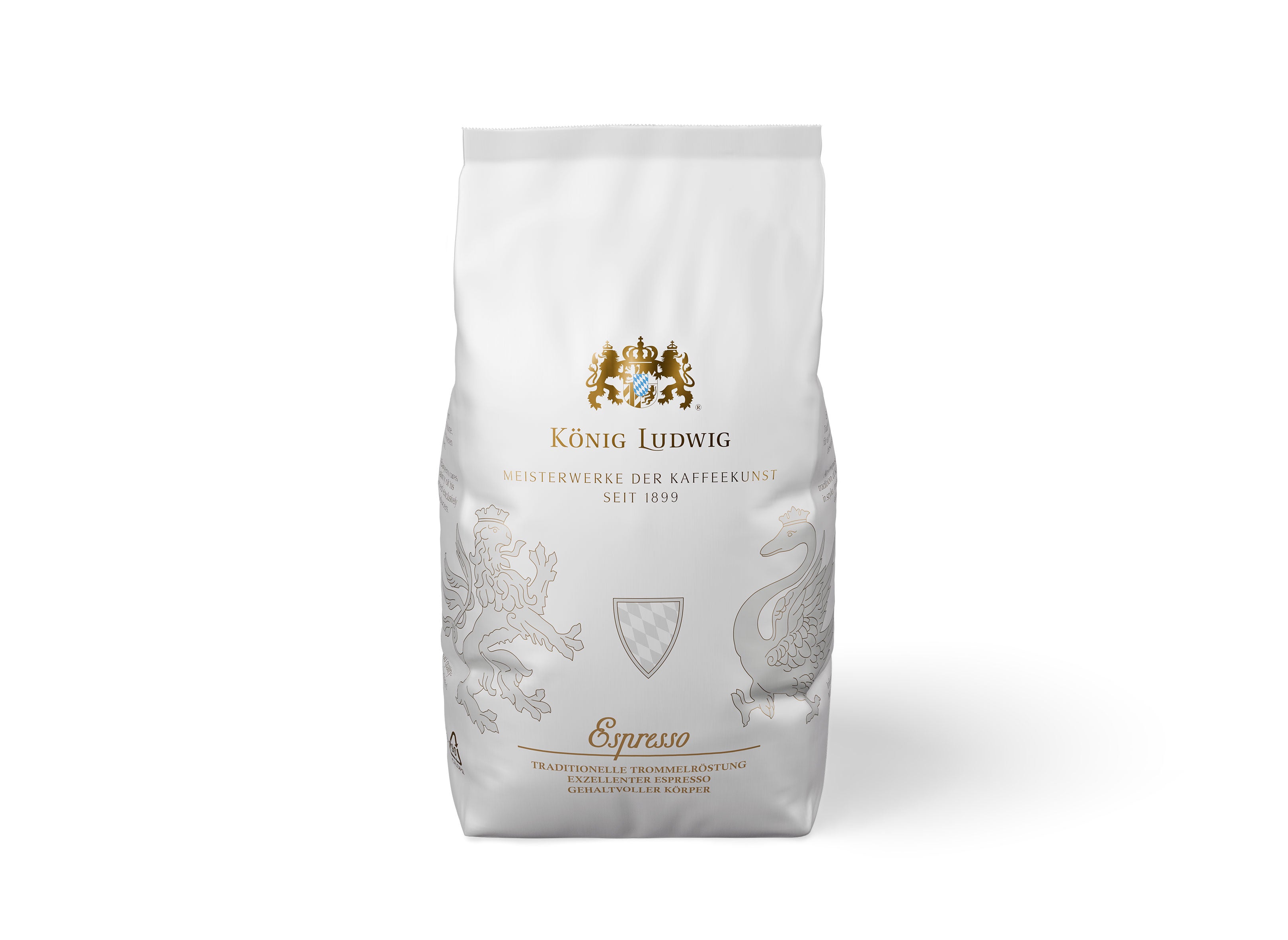 König Ludwig Espresso - Meisterwerke der Kaffeekunst - 1000g