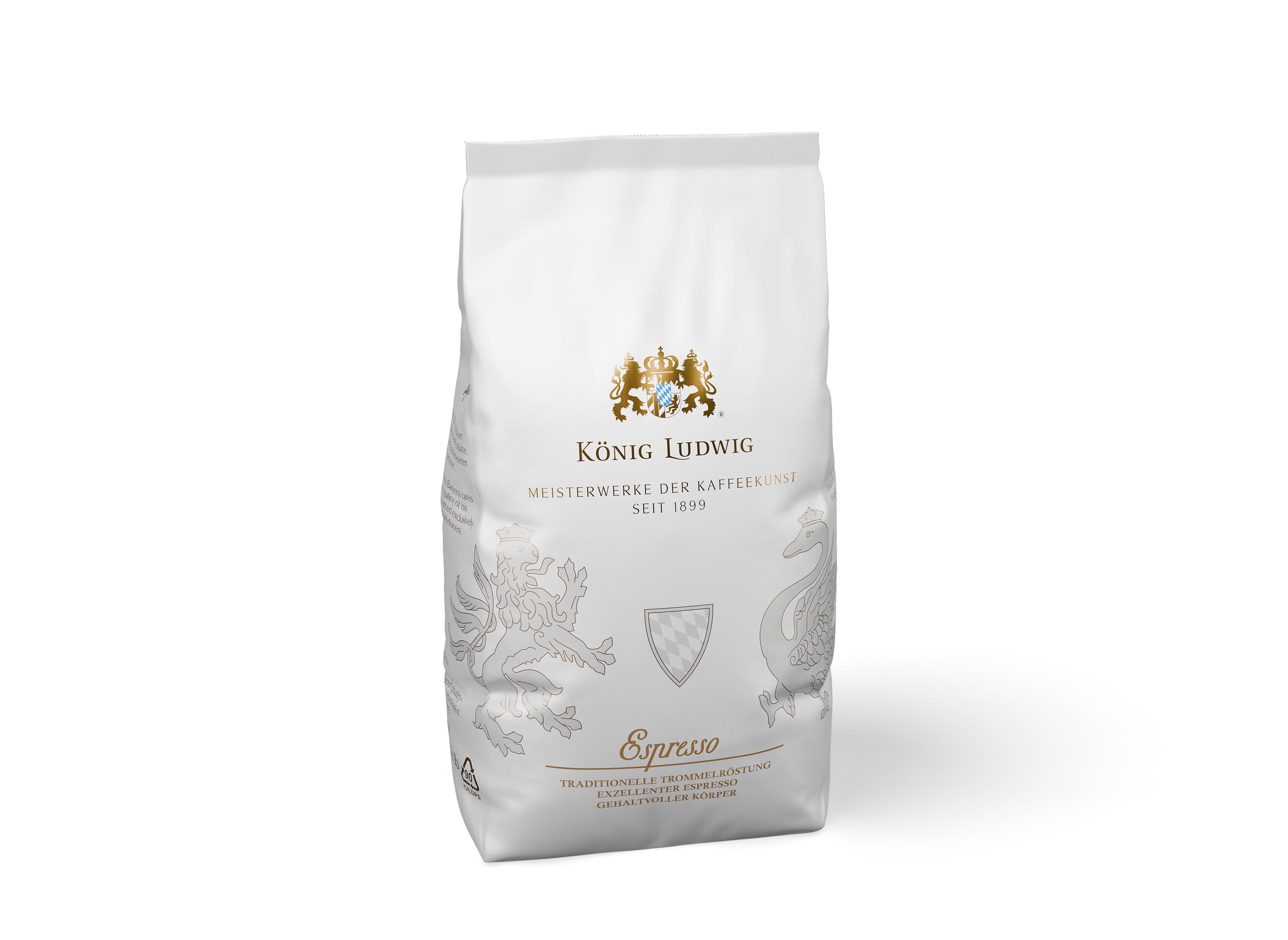 König Ludwig Espresso - Meisterwerke der Kaffeekunst - 1000g