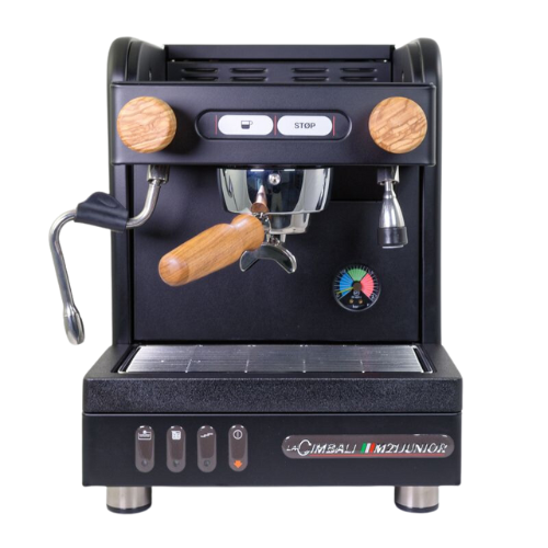 LA CIMBALI M21 Junior S - Siebtrger - Espressomaschine - Black Edtion