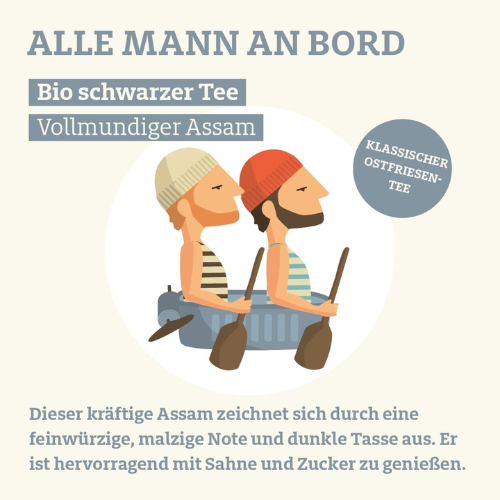 Trink Meer Tee - Alle Mann an Bord - Schwarztee - Beutel 15 x 3g 2