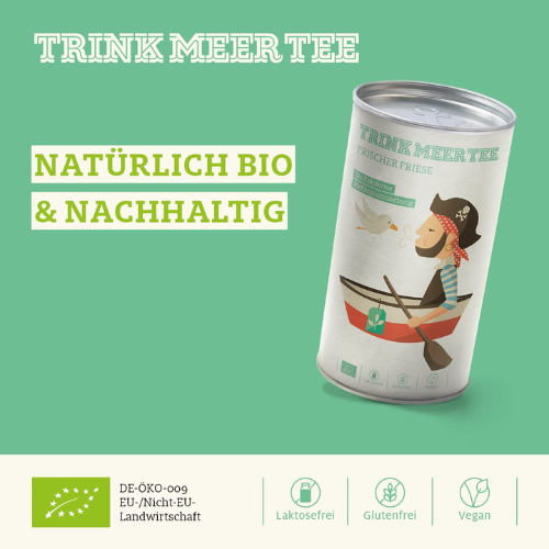 Trink Meer Tee - Frischer Friese - Krutertee - 15 x 1,5g Beutel 1