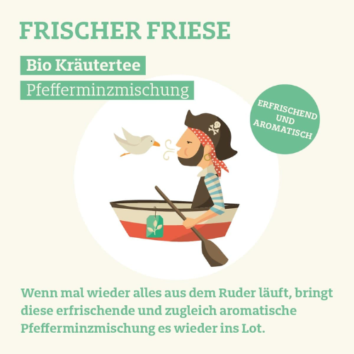 Trink Meer Tee - Frischer Friese - Krutertee - 15 x 1,5g Beutel 2