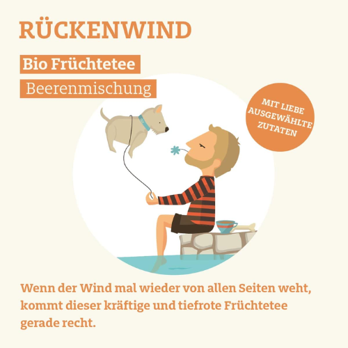 Trink Meer Tee - Rckenwind - Frchtetee - Beutel 15 x 4g 2