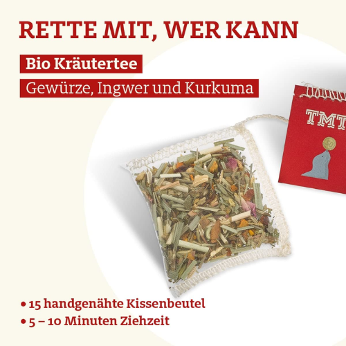Trink Meer Tee - Rette mit, wer kann - Frchtetee - Beutel 15x 3,5g 3