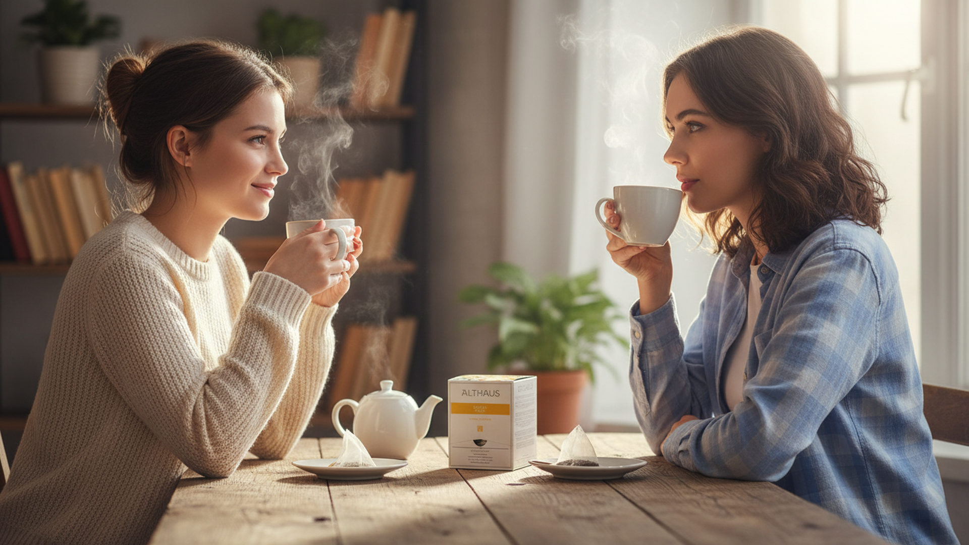 Althaus Lemon Mint Kräutertee, 15 Pyramidenbeutel, 41,25g, Zitronengras-Pfefferminz-Mischung