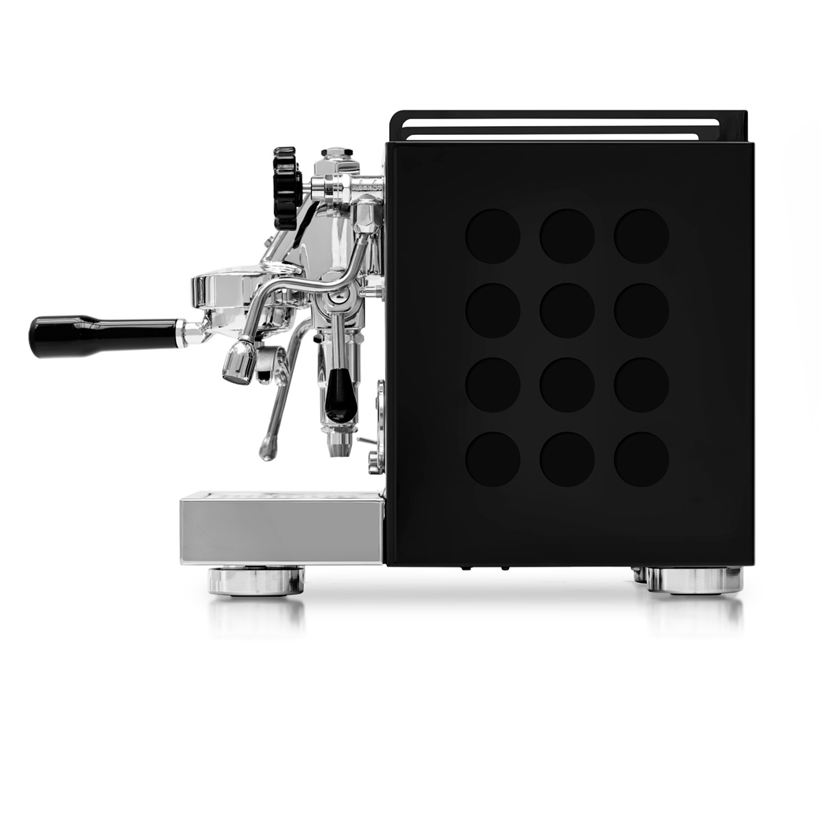 ROCKET Appartamento - Schwarz - Siebträger - Espressomaschine
