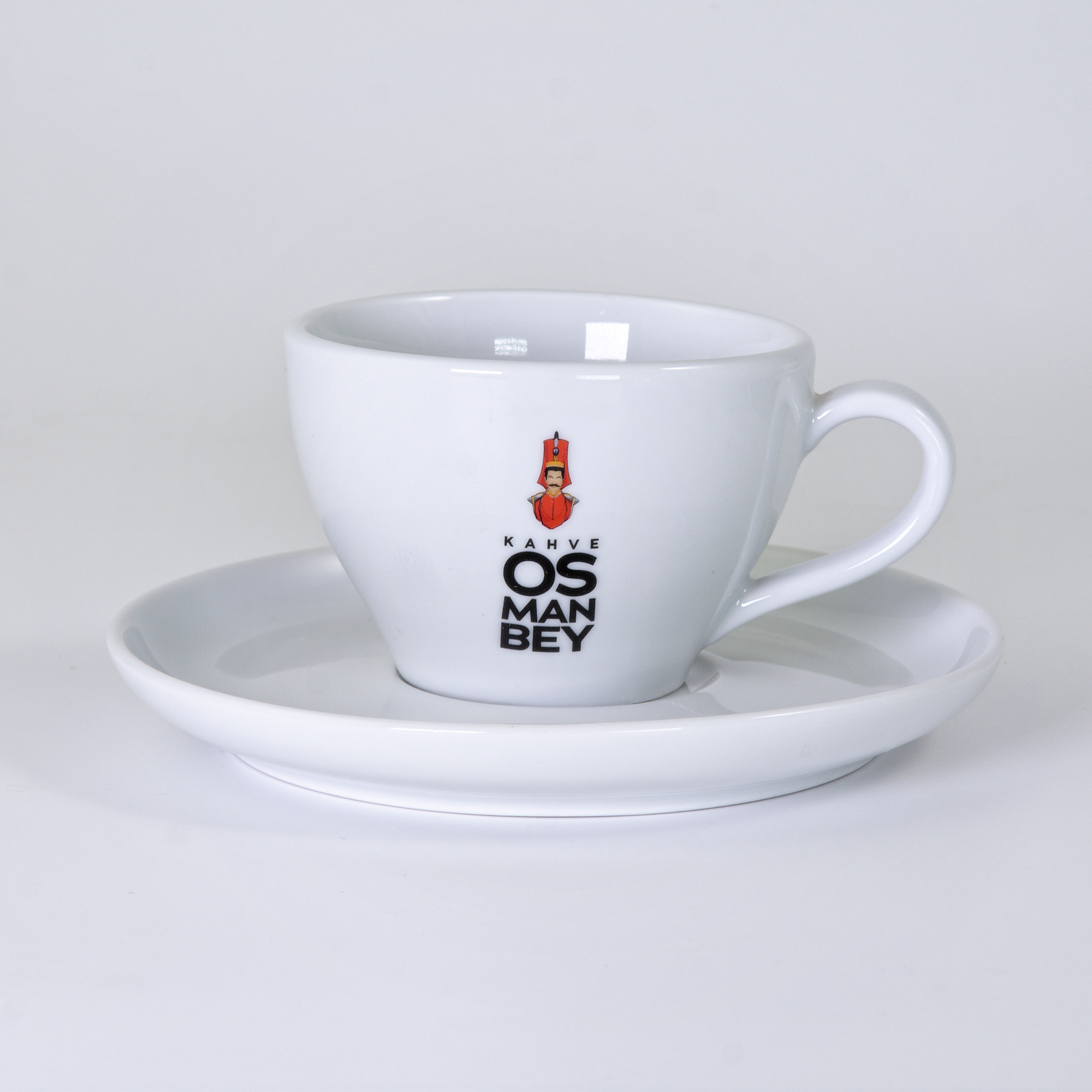 Kahve OSMAN BEY Caffe- Latte- Tasse - 2er Setinkl. Untertasse