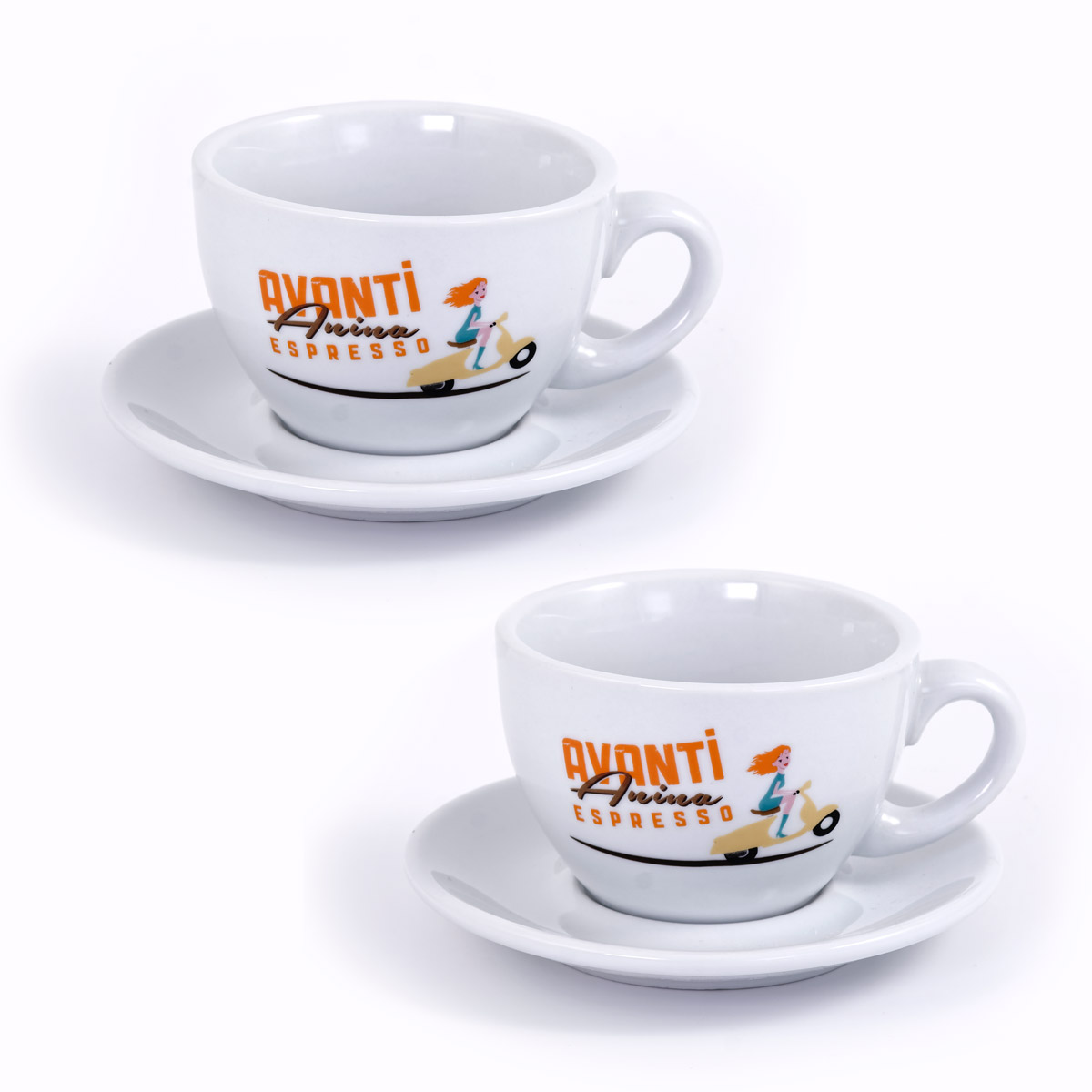 AVANTI - Milchkaffeetasse - ANINA - 2er Set