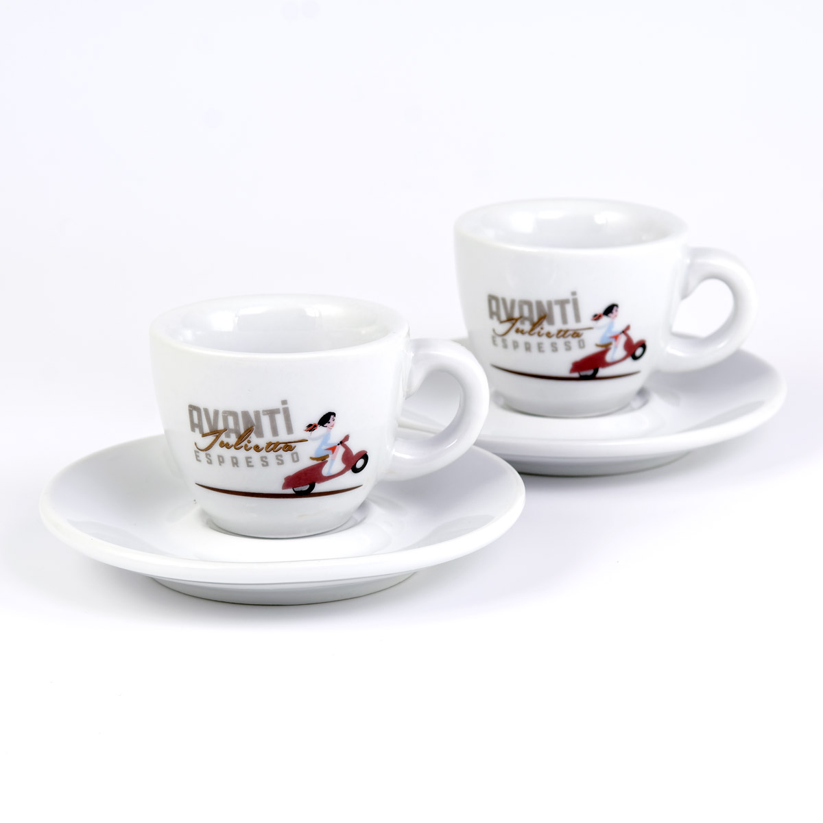 AVANTI Espressotasse JULIETTA - 2er Set inkl. Untertasse