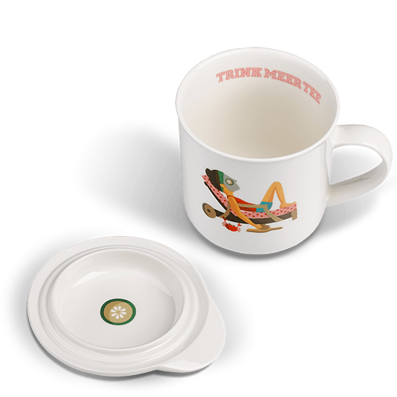 Trink Meer Tee - Watt denn hier los - Teebecher mit Motiv