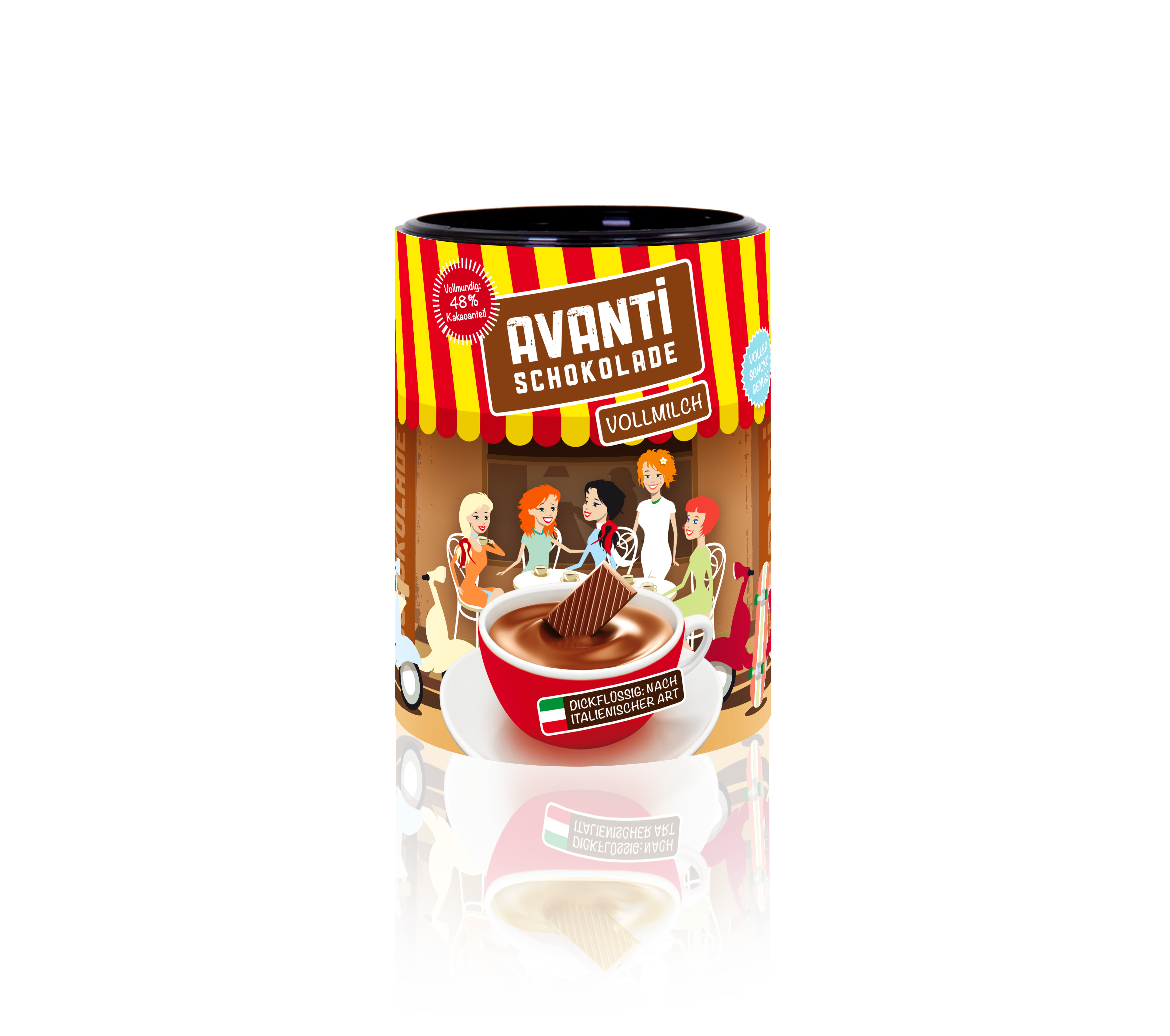 AVANTI Trinkschokolade 400g Dose - Vollmilch